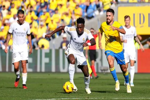 Vini Jr marca, Real Madrid vence e ultrapassa Girona na ponta do Espanhol