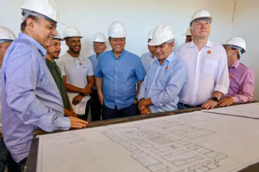 Governador visita obra de novo centro da Rede Lucy Montoro em Presidente Prudente