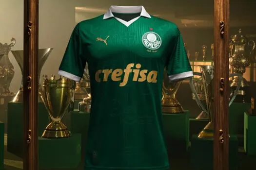 Palmeiras lança uniformes para temporada 2024, com referência aos 110 anos do clube