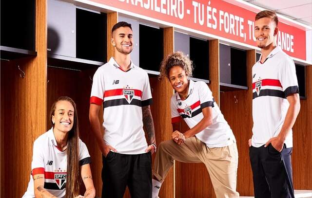 São Paulo lança novo uniforme e oficializa casa de apostas como patrocinador máster