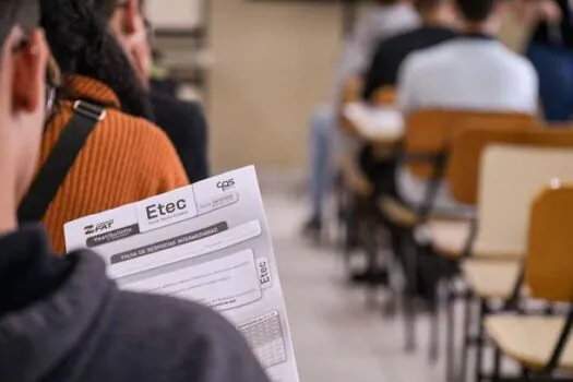 Cem jovens da Fundação CASA prestam vestibulinho para Etec no domingo (9)