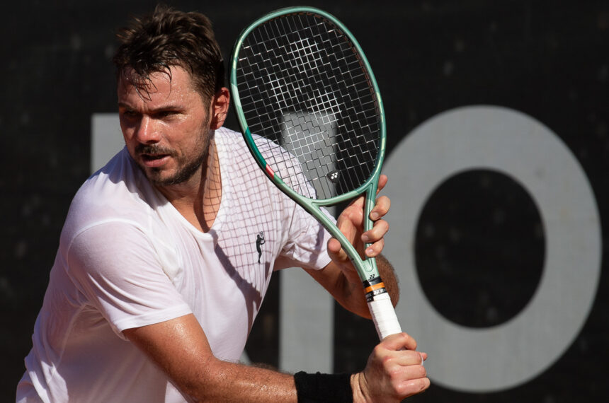 Campeão de três Grand Slams, Stan Wawrinka treina antes da fase principal do Rio Open