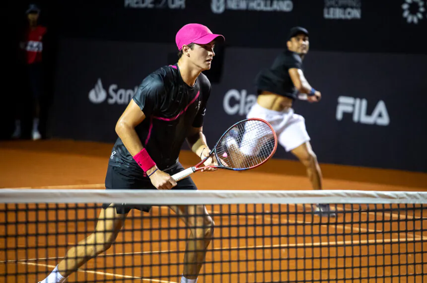 João Fonseca e Marcelo Zormann jogaram em sintonia e avançaram para a próxima fase do qualifying