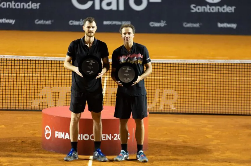 Bruno Soares e Jamie Murray vice campeões do Rio Open 2022