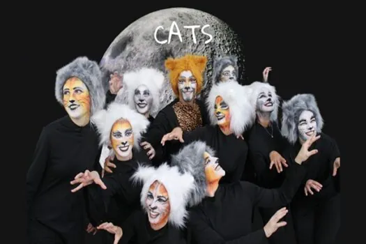 Emovere Estúdio de Dança apresenta espetáculo Cats no Teatro Gamaro