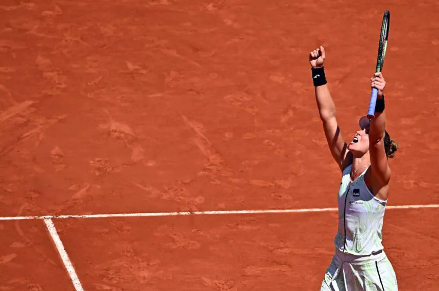 Bia Haddad na partida mais longa de 2023, em Roland Garros