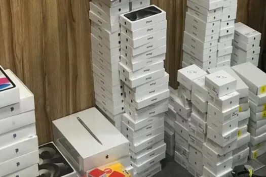 PF apreende cerca de R$ 3 milhões em produtos Apple no aeroporto de Belém