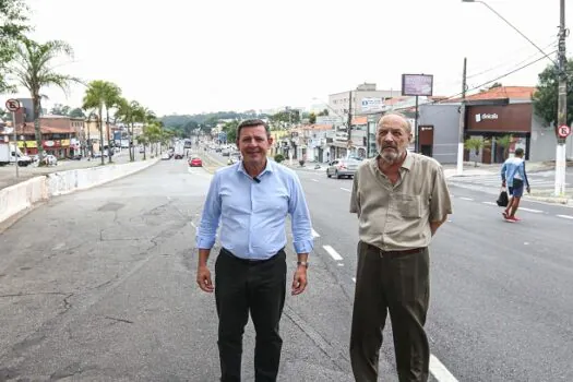 Prefeitura de São Bernardo conclui 100% do recapeamento da Av. Robert Kennedy