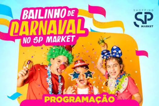 Bloquinhos, concurso ‘Cabelo Maluco’ e bailinho pet recheiam Carnaval no Shopping SP Market