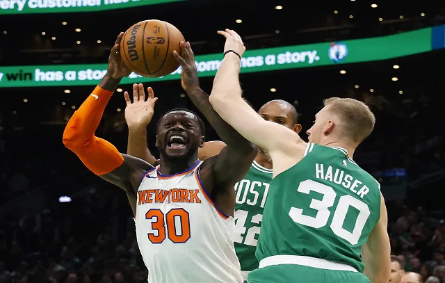 New York Knicks v Boston Celtics