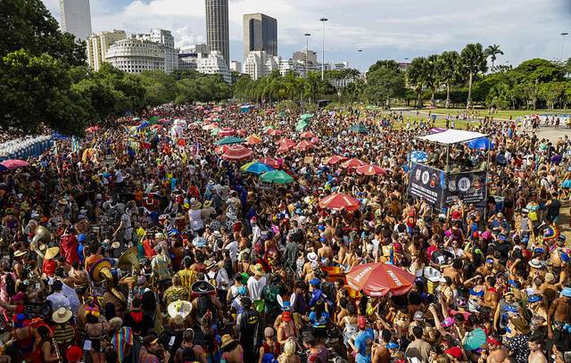 Carnaval no Rio tem redução de 20% em crimes e aumento de prisões