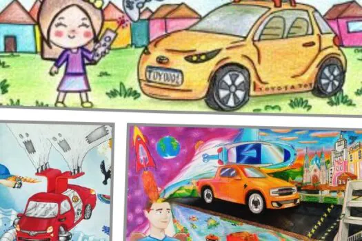 Toyota divulga vencedores do concurso de arte “Carro dos Sonhos”