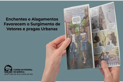 Cartilha mostra como evitar vetores e pragas após alagamentos