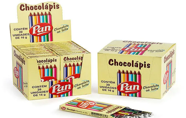 chocolate-lápis