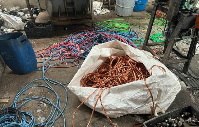 DIG recupera 250 kg de fios de cobre furtados da rede elétrica em Campinas