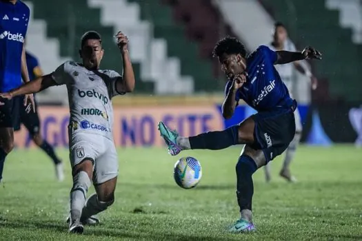 Cruzeiro é eliminado pelo Sousa-PB na estreia na Copa do Brasil