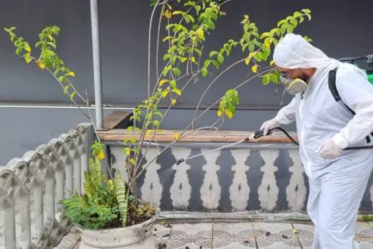 Ribeirão Pires realiza desinsetização em ação de combate à dengue