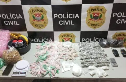 DISE prende dupla e apreende mais de 2,3 mil porções de drogas em Guaratinguetá