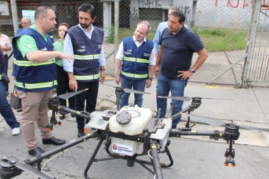 Com uso de drone, Prefeitura lança campanha “Diadema contra a dengue” no sábado (25)