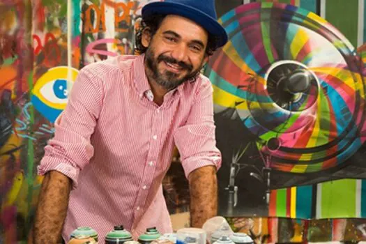 Eduardo Kobra inaugura Ateliê, em Itu