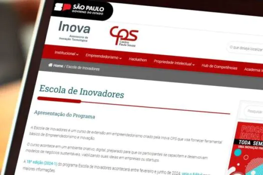 Centro Paula Souza abre inscrições para Escola de Inovadores