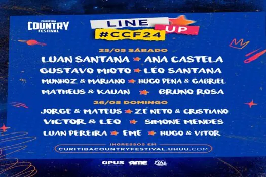 Curitiba Country Festival acontece em maio