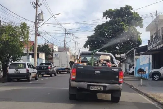 Nebulização veicular contra a dengue: ‘Fumacê’ continua nesta 3ª-feira em áreas de Nova Odessa