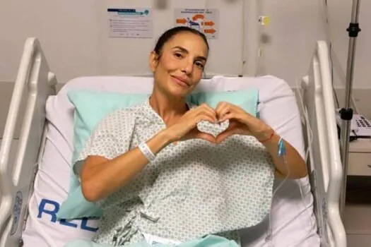 Ivete Sangalo recebe alta após diagnóstico de pneumonia