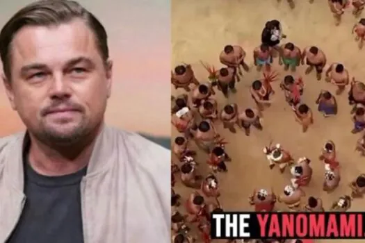 Leonardo DiCaprio elogia enredo do Salgueiro no carnaval de 2024 e defende povo Yanomami