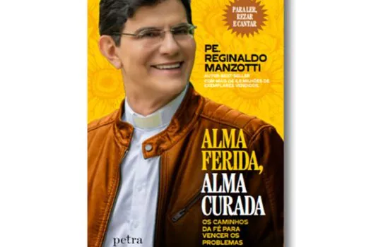 Padre Reginaldo Manzotti lança seu novo livro: Alma Ferida, Alma Curada