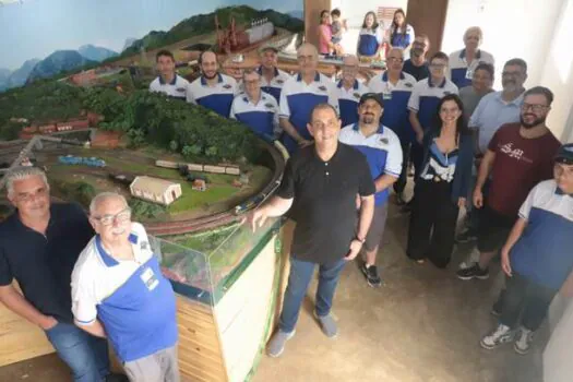 Paranapiacaba ganha nova maquete de ferreomodelismo