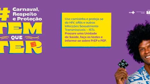 Ministério da Saúde lança campanha de carnaval com foco na prevenção às IST