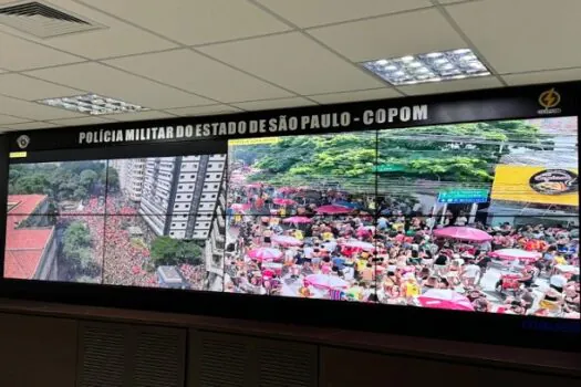 Vigilância em tempo real: polícia usa drones para monitorar Carnaval de São Paulo