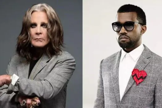 Ozzy Osbourne veta uso de música a Kanye West: ‘Não quero ser associado a ele’