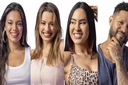 BBB: Alane, Beatriz, Isabelle e Juninho se enfrentam no paredão