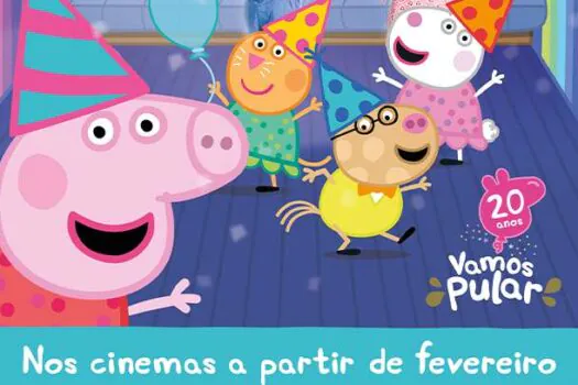 “Peppa Pig” traz aventuras inéditas e diversão para o Cine Araújo de Mauá