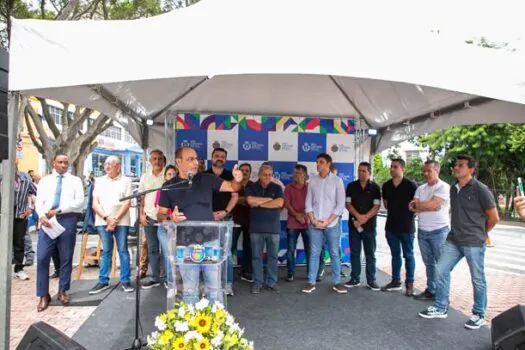 São Caetano revitaliza Praça dos Expedicionários com mastro de bandeira de 25 metros