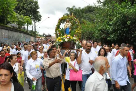 Procissão náutica de Diadema marcou a maior festa turística e religiosa da região