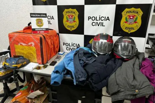 Dupla é presa por roubo de motos de alta cilindrada na rodovia dos Imigrantes