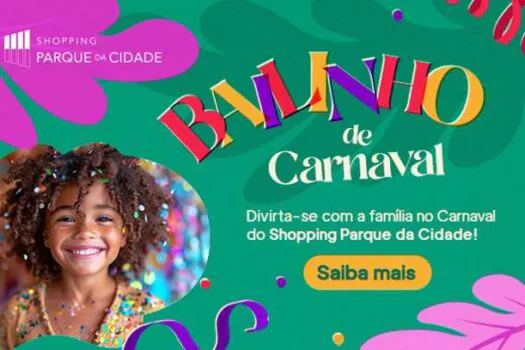 Shopping Parque da Cidade promove bailinho de Carnaval