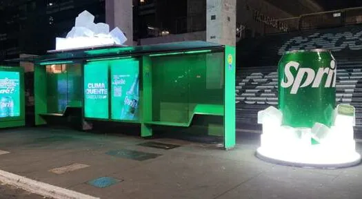 Sprite leva experiência multissensorial para a Avenida Paulista em São Paulo