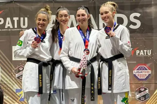 Taekwondo de São Caetano conquista medalhas e ajuda a seleção brasileira a ganhar o USA Open Reno Nevada