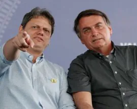 Título do post: Tarcsio confirma que ir  manifestao de apoio a Bolsonaro no dia 25 na Paulista