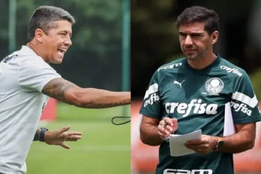 Abel e Carpini trocam elogios e evitam rivalidade antes da Supercopa