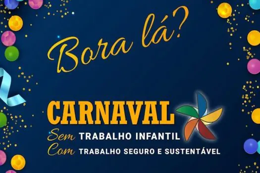 TRT do Rio alerta para trabalho infantil durante o carnaval