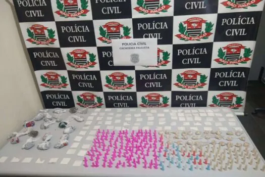 Detento foragido após ‘saidinha’ é preso por tráfico de drogas em Cachoeira Paulista