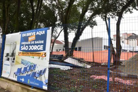 Modernização de unidade de saúde do bairro Cidade São Jorge entra na reta final