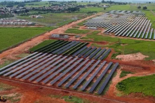 Usina solar é inaugurada no Interior de SP