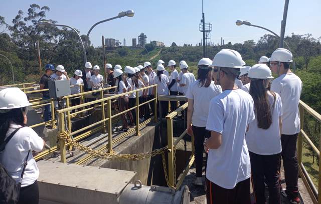 BRK inicia agendamento para visitas na estação de tratamento de esgoto e palestras de conscientização