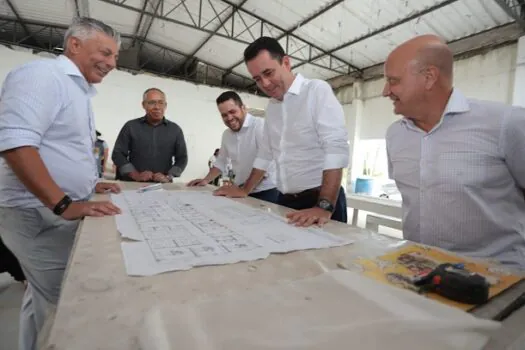 Santo André avança na construção da nova unidade de saúde do Jardim Ana Maria